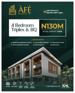 Afe Residences, Lekki Scheme 2